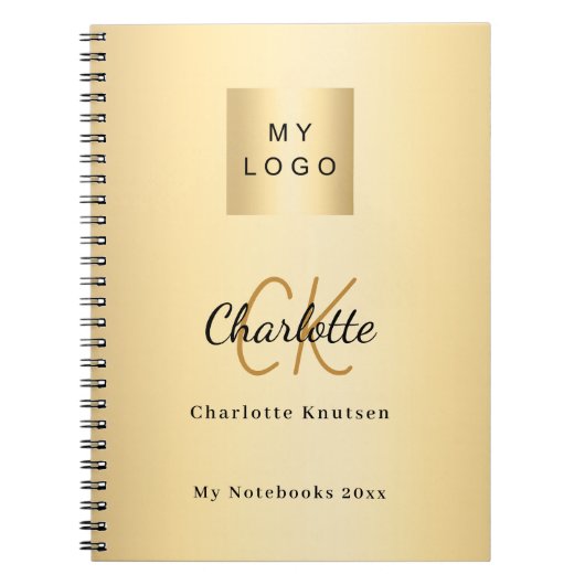 Logogold - Monografie Notizblock (Vorderseite)