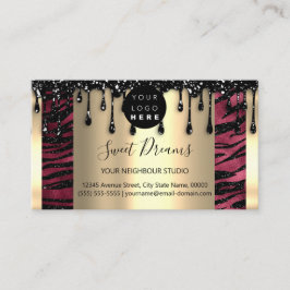 Logohair Makeup Nails Tropfen WELLNESS-CENTER QRCo Visitenkarte