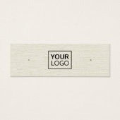 Logokiste für Splint-Leinen aus Sahne (Vorderseite)