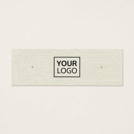 Logokiste für Splint-Leinen aus Sahne (Vorderseite)