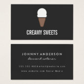 Logokombination aus Eiscreme (Vorne & Hinten)