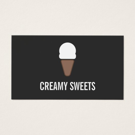 Logokombination aus Eiscreme (Vorderseite)