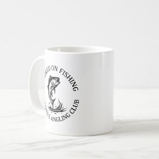 Logokombination für den Fischfang, Personalisierte Kaffeetasse (Vorderseite Links)
