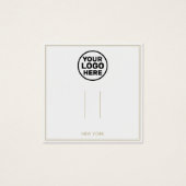 Logokombination Grau-Haarbow-Clip Brooch-Anzeige h (Vorderseite)