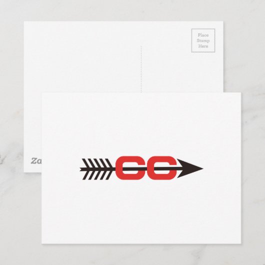 Logokombination Postkarte (Vorne/Hinten)