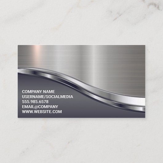 Logokombination | QR-Code | Schere Visitenkarte (Rückseite)