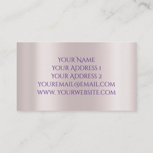 Logokombination Visitenkarte (Rückseite)