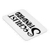 Logomagnet für den sozialistischen Standard 1900er Magnet (Rechte Seite)