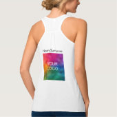 Logomitarbeiter - Frauenrabatt Tank Top (Rückseite)