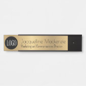 Logomitarbeiter - Zeichen für die lange Amtsbezeic Türschild (Vorderseite )