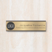 Logomitarbeiter - Zeichen für die lange Amtsbezeic Türschild (Vorderseite )