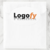 Logoofy Oval Stickers (Tasche)