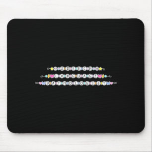 Logopäde Freundschaft Armband sl Mousepad