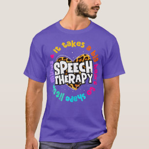 Logopäde Logopädie Leopard T-Shirt
