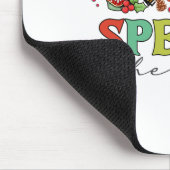 Logopäde Slp Weihnachten Dankfest Mousepad (Ecke)