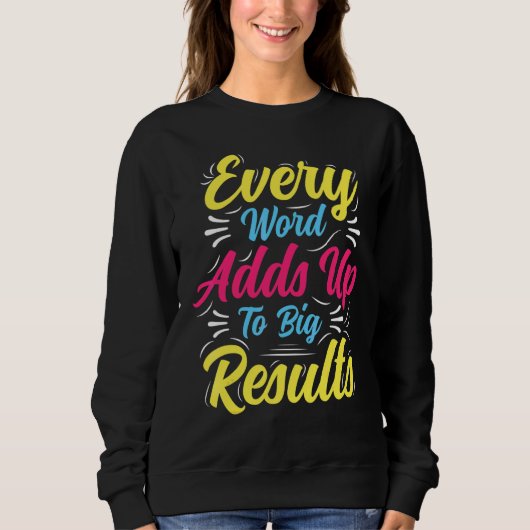 Logopäde Speechie Slp Pathologie Sweatshirt (Vorderseite)