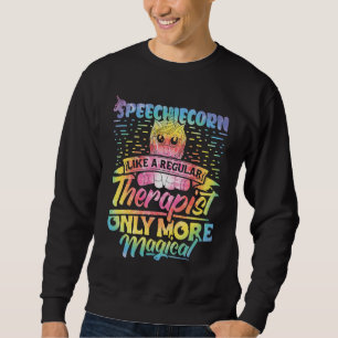 Logopäde Sprachtherapie für Frauen Sweatshirt
