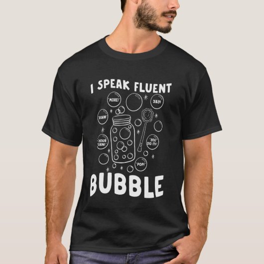 Logopäde Sprechen Fließend Blase SL T-Shirt (Vorderseite)