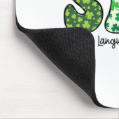 Logopäde St Patricks Day Rede Mousepad (Ecke)