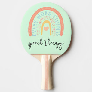 Logopädie II - Jedes Wort zählt Tischtennis Schläger