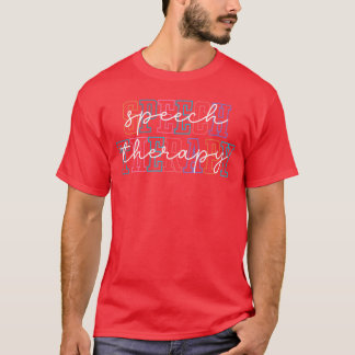Logopädie Sprachtherapeut Sprachpathologe S T-Shirt
