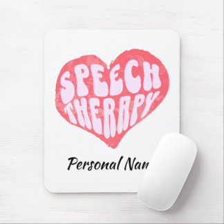 Logopädie Sprachtherapeut Sprachtherapeutin Mousepad