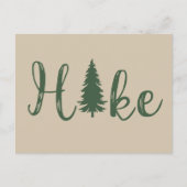 Logopfannenwanderer Feiertagspostkarte (Vorderseite)