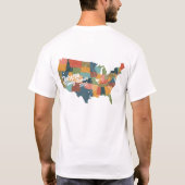 Logos auf der Vorderseite und Rückseite T-Shirt (Rückseite)