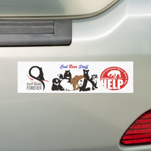 Logos durch 8Bearsforever.com Autoaufkleber (Auf Auto)