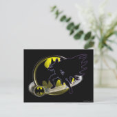 Logos für Batman und Circle Postkarte (Stehend Vorderseite)