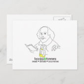 Logos für Bücher und Brauereien Postkarte (Vorne/Hinten)