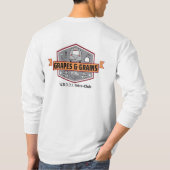 Logos für den vorderen und hinteren T - Shirt mit (Rückseite)