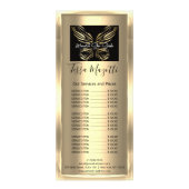 Logos für die Pflege von Monarch Hair Makeup Body  Werbekarte (Vorne)