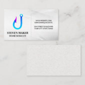 Logos für Fischhaken Visitenkarte (Vorne/Hinten)