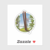 Logos für Retro-Cartoon Aufkleber (Blatt)