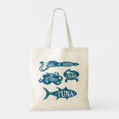 Logos für Seeleute Tragetasche (Rückseite)