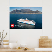Logos Hope in Kapstadt Print Poster (Küche)