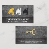 Logos | Leder Visitenkarte (Vorne/Hinten)