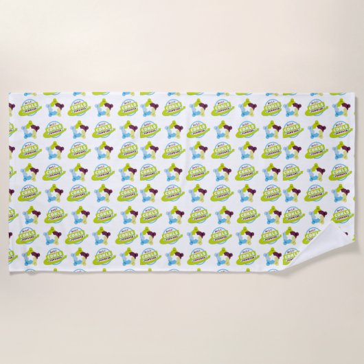 Logos Strandtuch (Vorderseite)