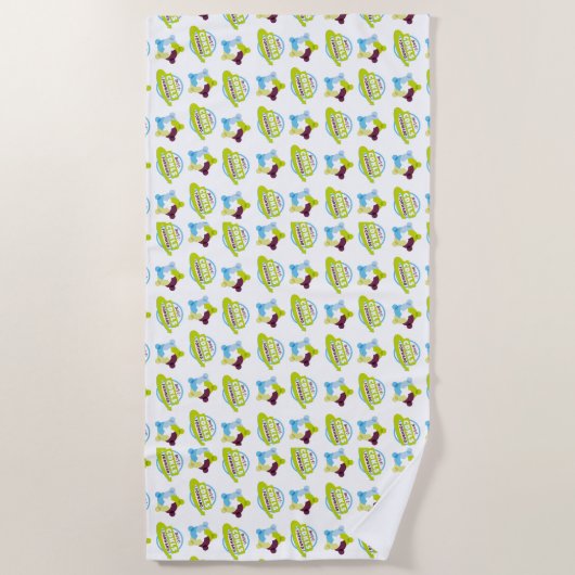 Logos Strandtuch (Vorderseite)