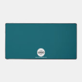 Logos und Firmendetails Aquamarine Desktop-Matte Schreibtischunterlage (Vorderseite)