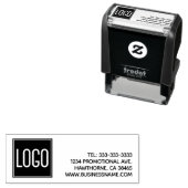 Logos und Firmendetails Permastempel (Beispiel)