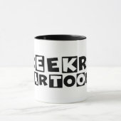 Logos von Creekrat Cartoon Art. 2025 Tasse (Zentrum)