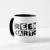 Logos von Creekrat Cartoon Art. 2025 Tasse (Vorderseite Links)