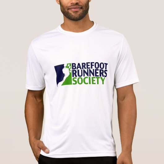 Logot-stück microfiber die Leistung der Männer T-Shirt (Vorderseite)