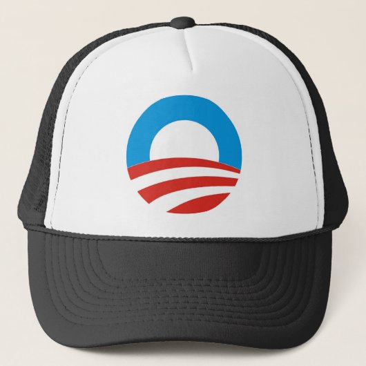 Logowahlen 2012 Barack Obama Präsidenten USA Truckerkappe (Vorderseite)