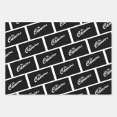 Logowrapping Paper Flat Sheet Set 3 Geschenkpapier Set (Vorderseite 3)