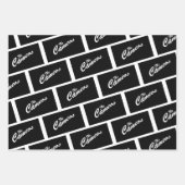 Logowrapping Paper Flat Sheet Set 3 Geschenkpapier Set (Vorderseite 2)