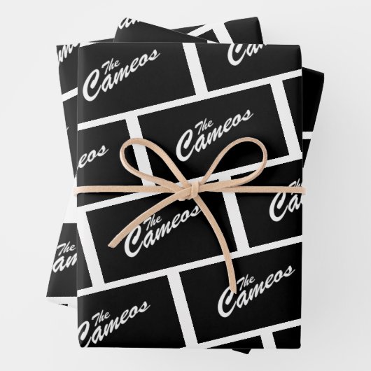 Logowrapping Paper Flat Sheet Set 3 Geschenkpapier Set (Beispiel)