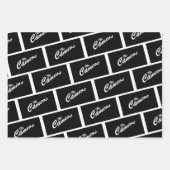 Logowrapping Paper Flat Sheet Set 3 Geschenkpapier Set (Vorderseite)